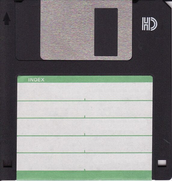 Floppy disk logo