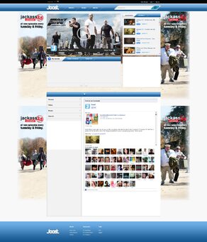 The Joost desktop client with its channel guide open, in the peer-to-peer era before the December 2008 move to the web.