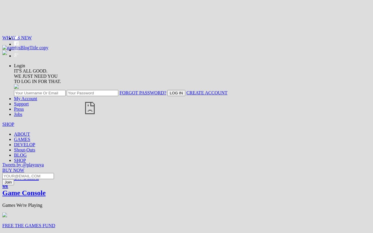 Ouya.tv in June 2014