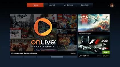 OnLive in action