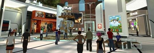 The Hub in PlayStation Home