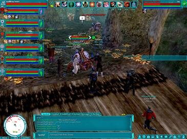 A group fight in July 2005, months before the New Game Enhancements changed the game.