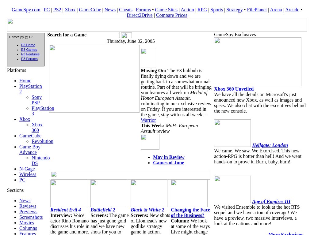 GameSpy.com in June 2005