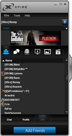 The Xfire client